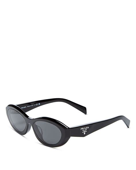 Prada 56mm Oval Sunglasses 